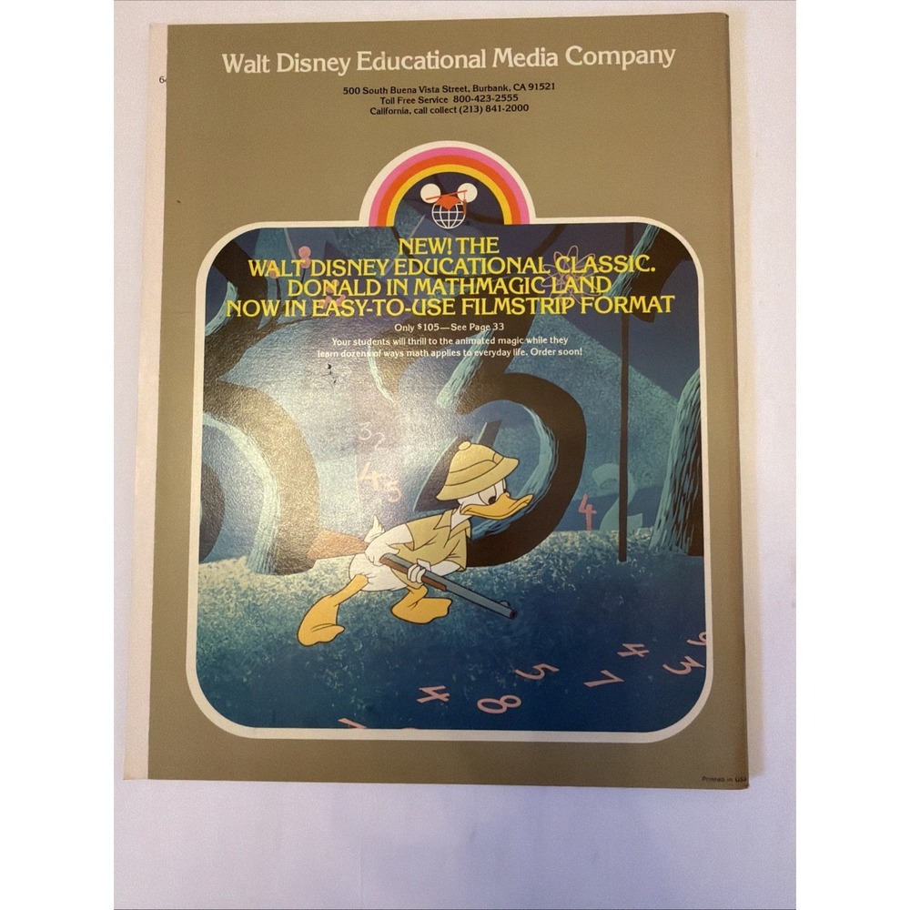 Walt Disney Rental Film Catalog 1977 16mm Family Entertainment Educational - Picture 4 of 5